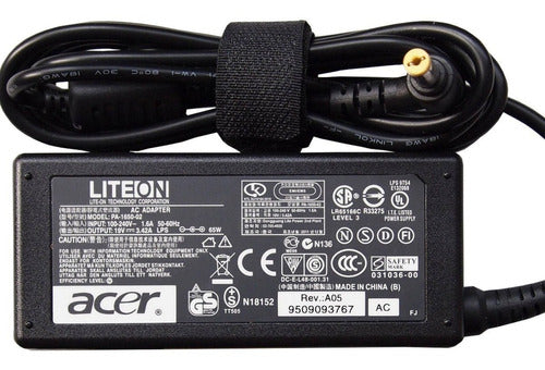 Cargador Original Acer Punta Amarilla 19V